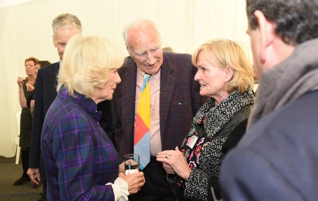 MacMillan in conversation with the Duchess of Cornwall