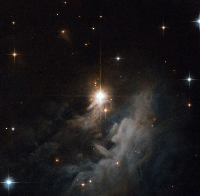 The central star IRAS 10082-5647 was captured by the Advanced Camera for Surveys aboard the Hubble Space Telescope.