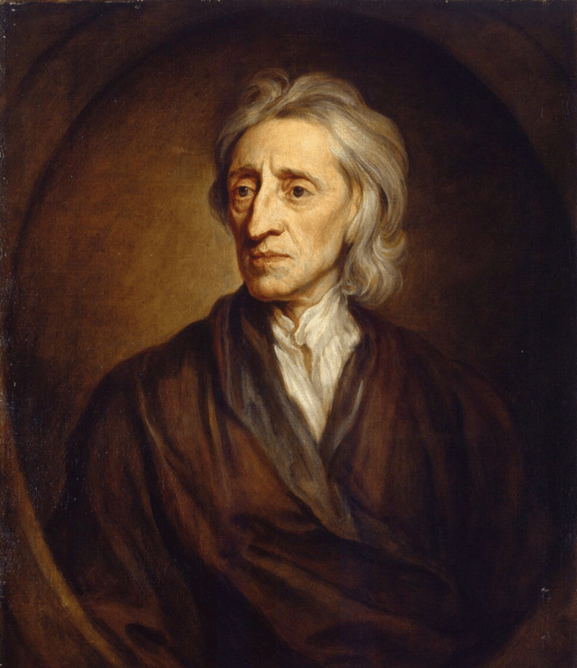 English philosopher and physician John Locke (1632–1704), a leading philosopher of British empiricism