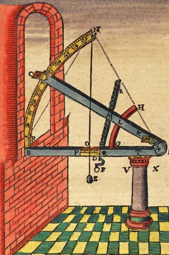 Astronomy became more accurate after Tycho Brahe devised his scientific instruments for measuring angles between two celestial bodies, before the invention of the telescope.