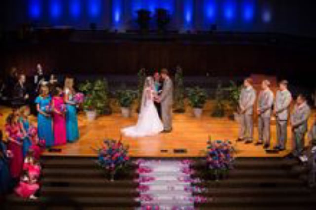 Alyssa's Wedding to John Webster