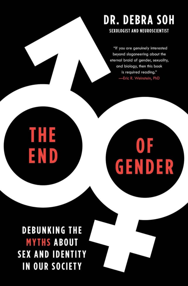 The cover of Debra W. Soh's book, "THE END OF GENDER"