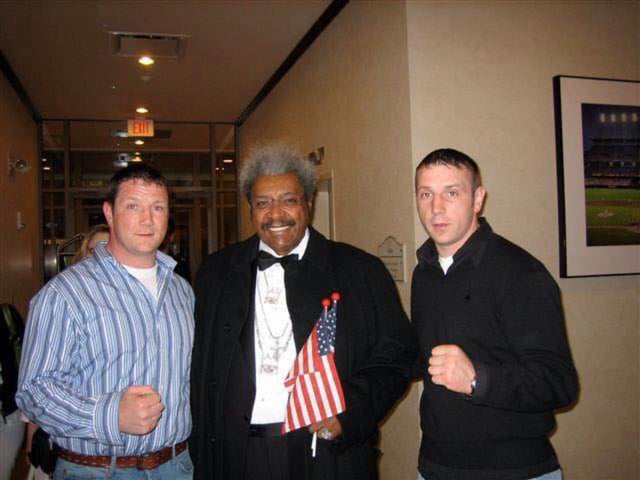 James Clancy With Don King