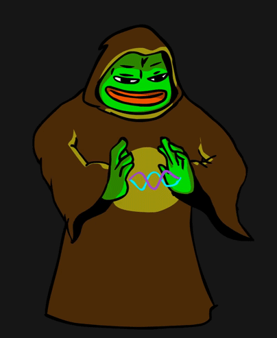 Rare Pepe channeling Meme Magic
