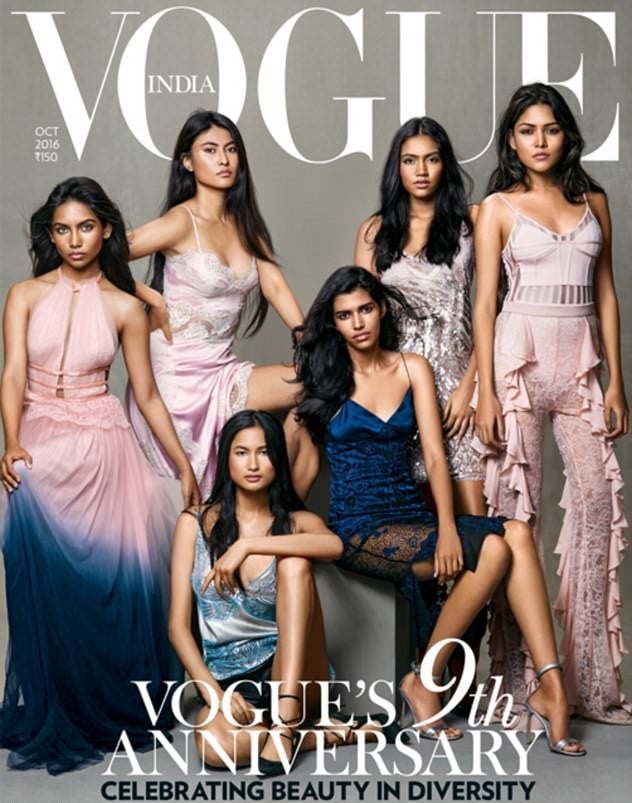 Raudha on the cover of Vogue India
