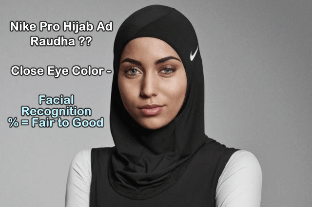 Raudha Athif in a Nike Pro Hijab Ad (March 7, 2017)