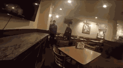 Ice Poseidon fire extinguisher incident at Denny's