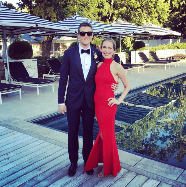 Kevin with his girlfriend at a Gala.