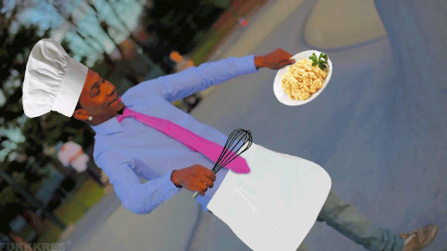 Lil B meme of the cooking dance