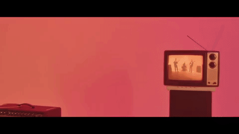 Gif of the Mattson 2 with Toro y Moi in the music video for the song, "Star Stuff 2"