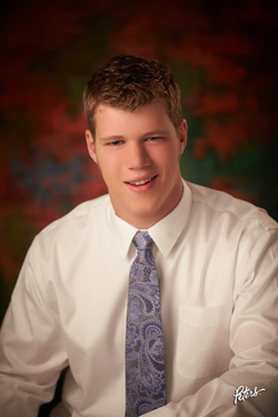 Clayton Geib won the London Rotary Student of the Month award in March 2014.