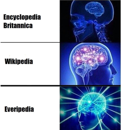 The evolution of wikis: Britannica -> Wikipedia -> Everipedia