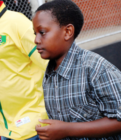 Chatunga Bellarmine Mugabe when he was a young boy of 16 years of age.