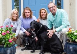 Photo of Andrea Ramsey with her family