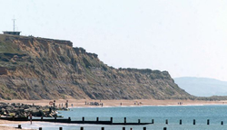 Photo of the seaside beauty spot, Hengistbury Head where Charlene Cole had sex with her 13-year-old victim on August 20, 2017