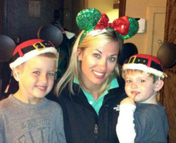 Photo of Kimberly Pack with her two sons, Carter and Colton Pack.