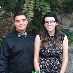 Photo of Gage Smock with his late girlfriend Bailey Nicole Holt