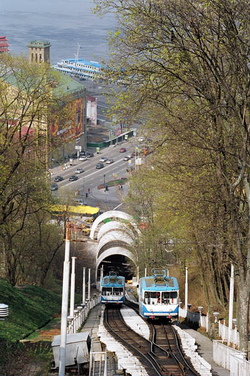 Kiev funicular.
