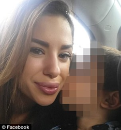 Image of Sara Zghoul with her son that has been shared by news publications.
