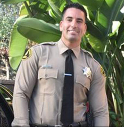 Deputy Richard Fischer in his San Diego County Sheriff's Department uniform