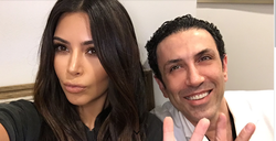 Dr. Simon Ourian and Kim Kardashian