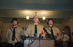 Jeff Schoep dressed in Nazi fashion.