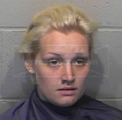 Mugshot of Anika Witt from her early days.