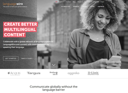 LanguageWire website