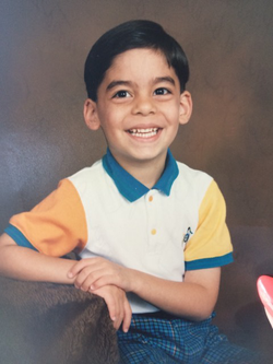 Ammar's first school photo