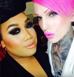 Patrick Starrr with Jeffree Star