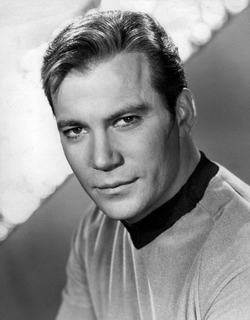 Shatner as Capt. Kirk in Star Trek (1966-1969)