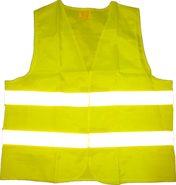 A yellow vest.