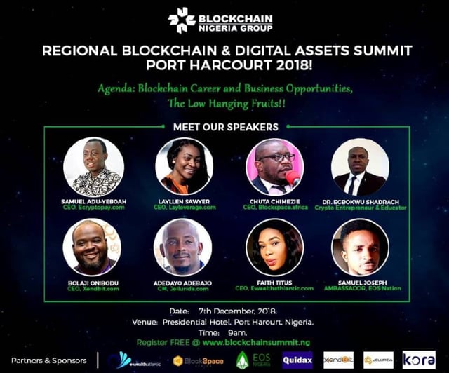 POrt harcourt blockhain summit