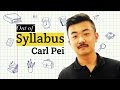 Carl Pei talks about his lifestyle and goes through a list of "personal favorites" trivia