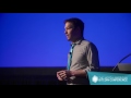 Aaron Voisine speaking about the value of bitcoin at the North American Bitcoin Confrence in Miami, FL