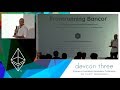Frontrunning Bancor — DevCon3 (Ethereum Developers Conference) by Haseeb Quereshi