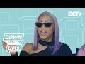 Hennessy Carolina on BET's "Down in the DM's"; she talks about how she met her girlfriend on Instagram