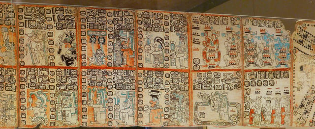 Facsimile of the Madrid Codex exhibited at the Museum of the Americas