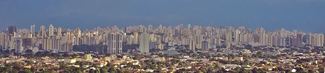 Panorama of Goiânia.