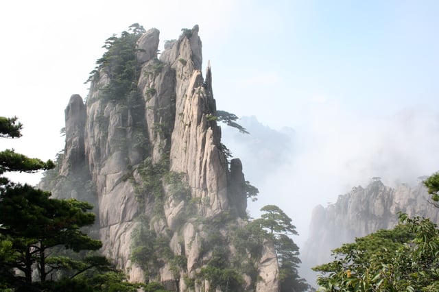 Shixinfeng of Huangshan, Anhui.