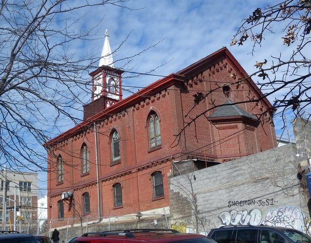 Melrose Community Reformed Church at E 156th Street and Elton Avenue