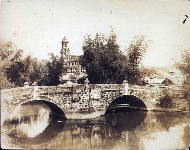 Morong Church and bridge
