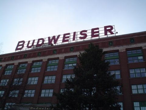 The Anheuser-Busch packaging plant in St. Louis