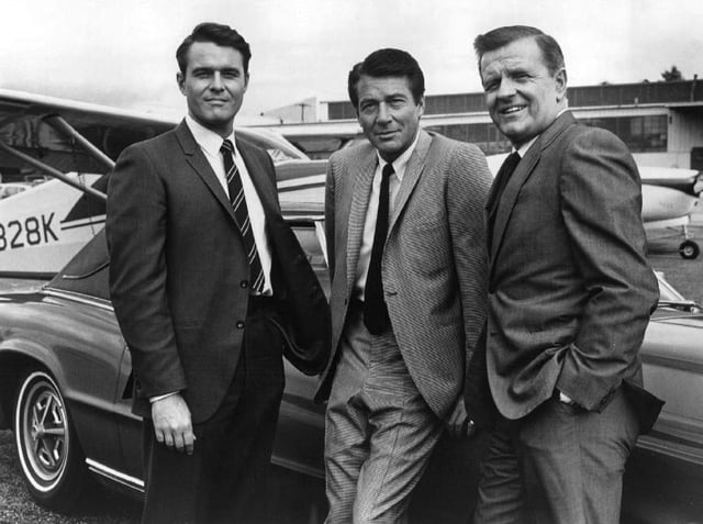 L-R: William Reynolds, Efrem Zimbalist, Jr., and Philip Abbott (1969)