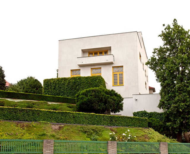 1930s Modernist Villa Müller in Prague designed by Adolf Loos