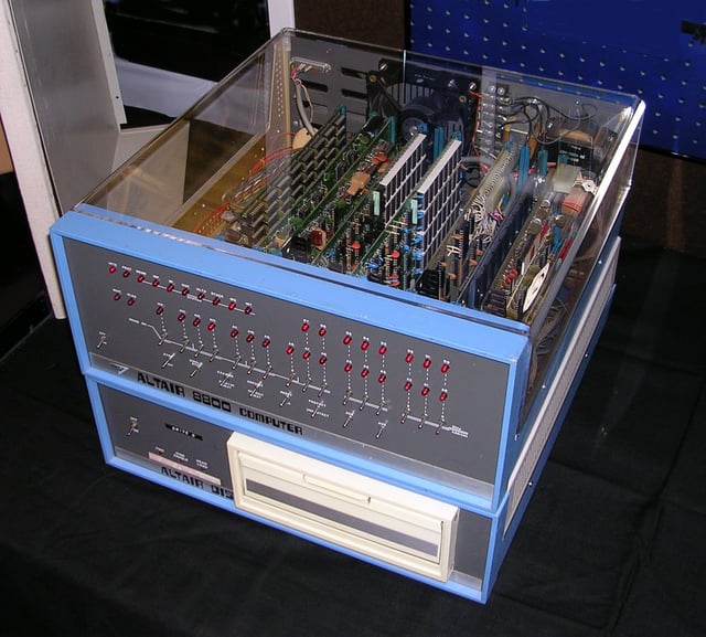 MITS Altair 8800 Computer with 8-inch (200 mm) floppy disk system