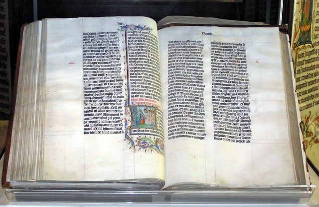 Christian Bible, 1407 handwritten copy