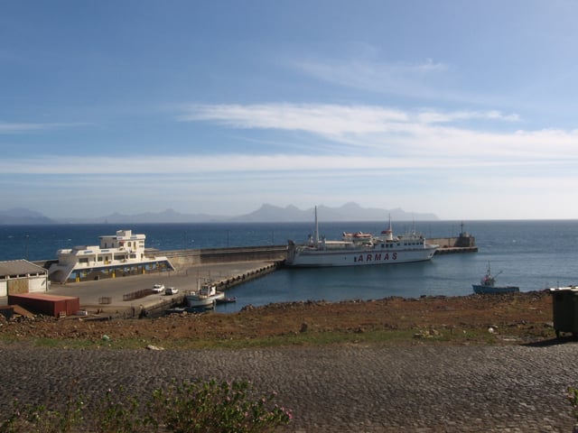 New port in Santo Antão