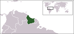 A map of Dutch Guiana 1667–1814