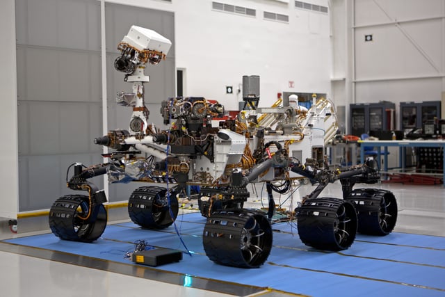 The Mars Science Laboratory Curiosity rover uses VxWorks